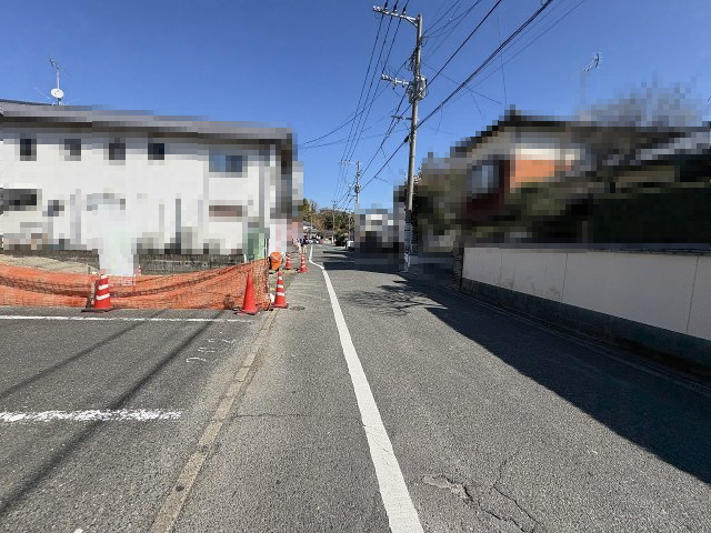 【その他】 | 糟屋郡志免町志免2丁目7期　1号棟（全1棟）【仲介手数料無料・0円】 | 現地写真。前面道路です。