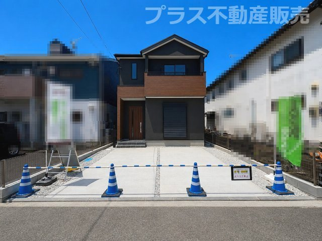 【外観】 | 糟屋郡志免町志免2丁目7期　1号棟（全1棟）【仲介手数料無料・0円】 | 現地写真。プラス不動産販売なら、現場の全ての棟をまとめてご見学頂けます。