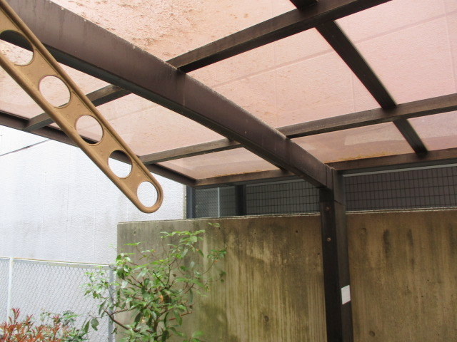 ルミエール千歳台のバルコニー