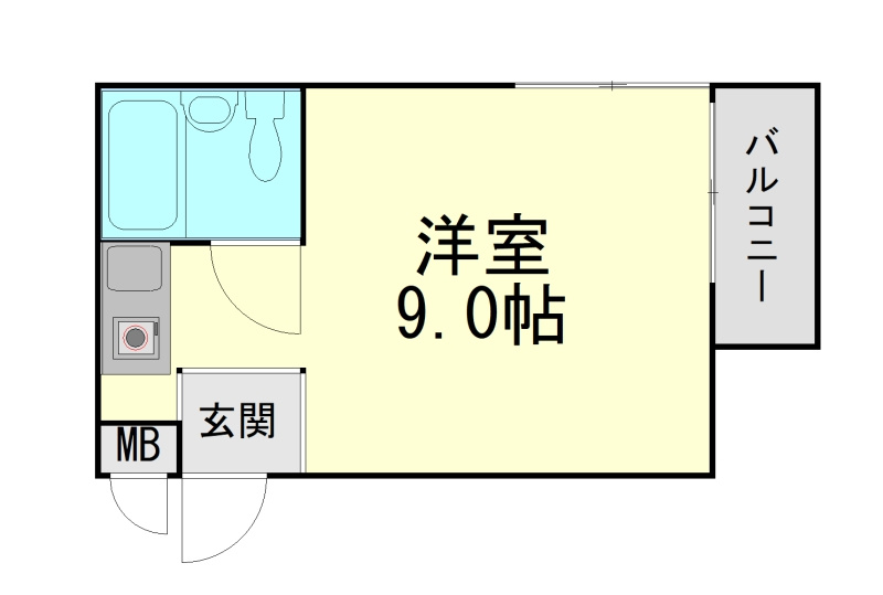 メモリーハイムの間取り