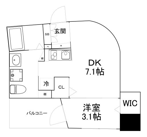 【間取り】 | アドバンス西梅田Ⅳエール