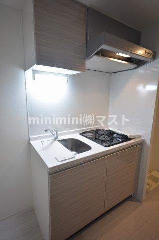 大阪市浪速区元町３丁目の賃貸マンションのキッチン