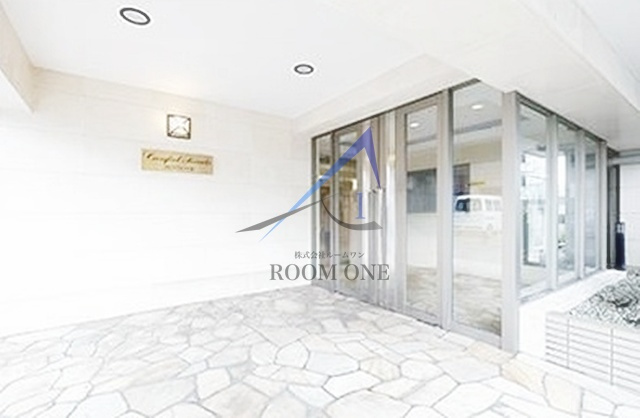 クロスフォート砧のエントランス|エントランスです。