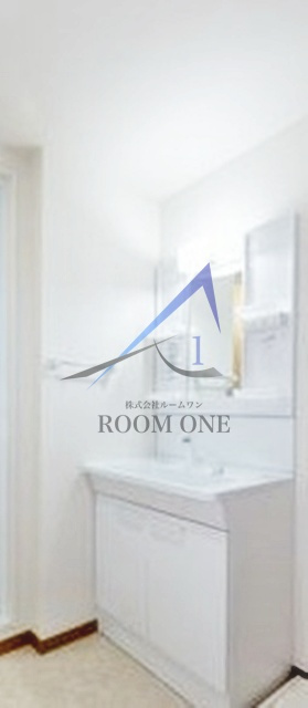 クロスフォート砧の洗面所|洗面台です。