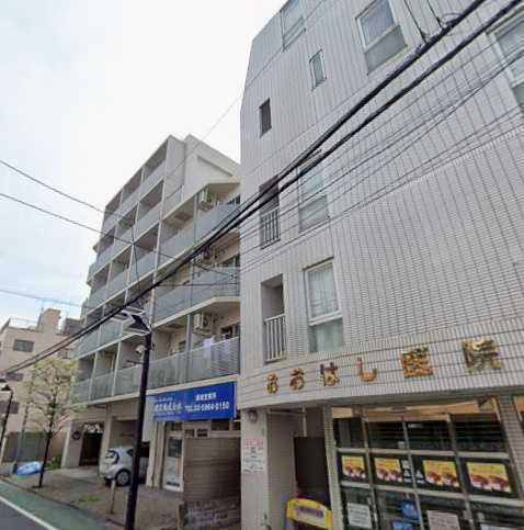 板橋区弥生町の店舗事務所の外観