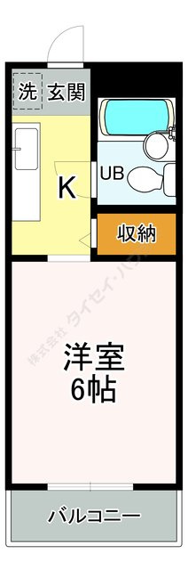 エクセルハイム平山の間取り