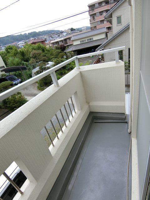 エクセルハイム平山のバルコニー