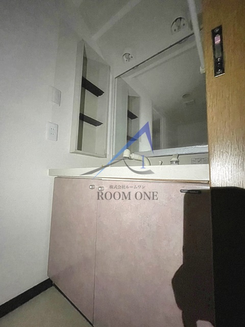 グリーンコーポ川崎ＮＣＳの洗面所|独立洗面台です。