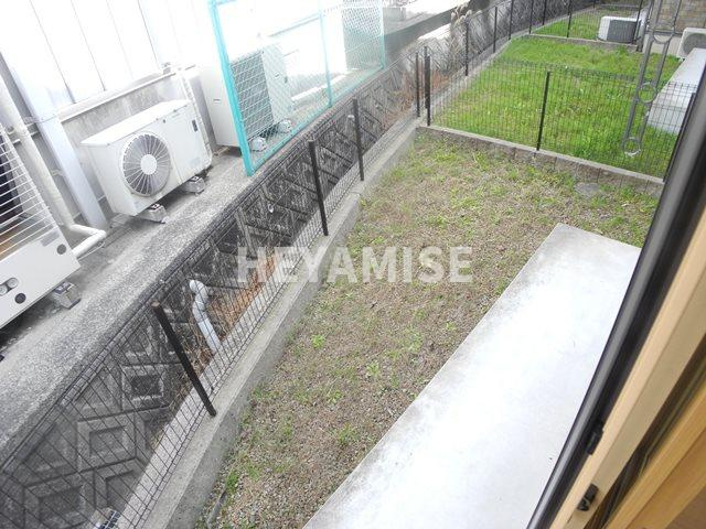 ウィルモア東町のバルコニー