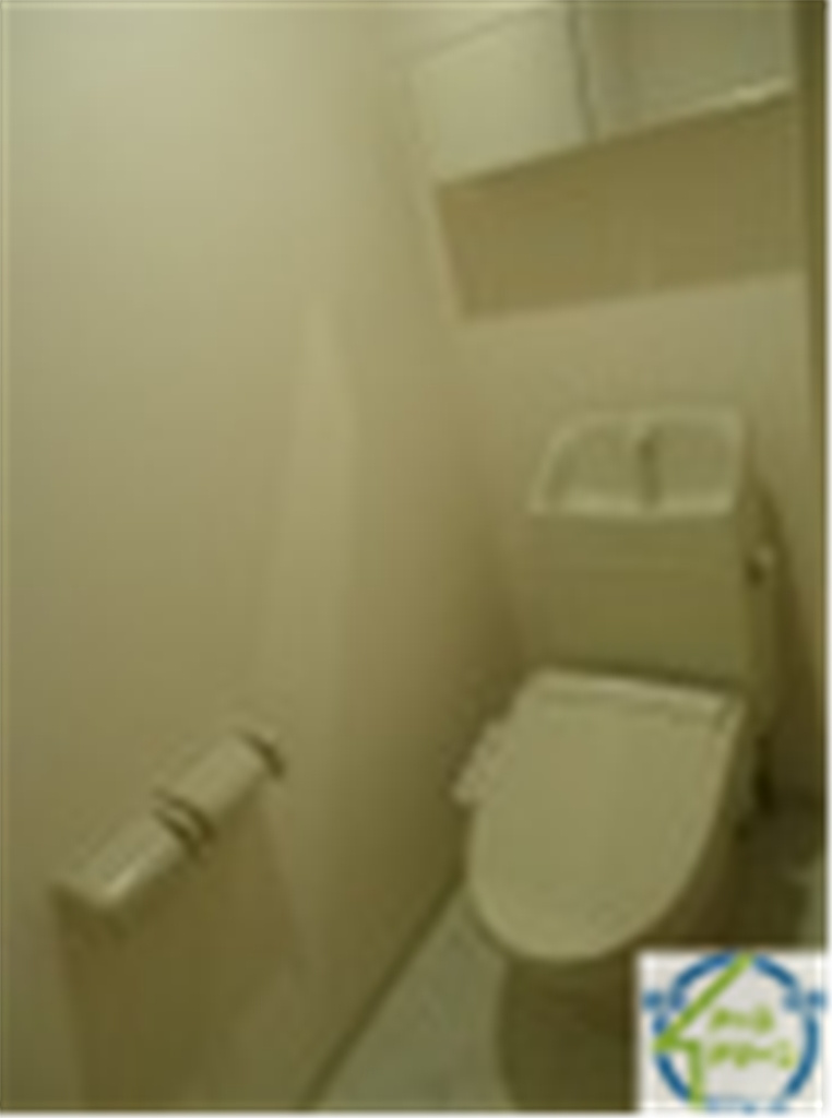 エコハウス華園Aのトイレ|パース写真