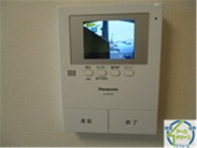 エコハウス華園Aのセキュリティ|パース写真