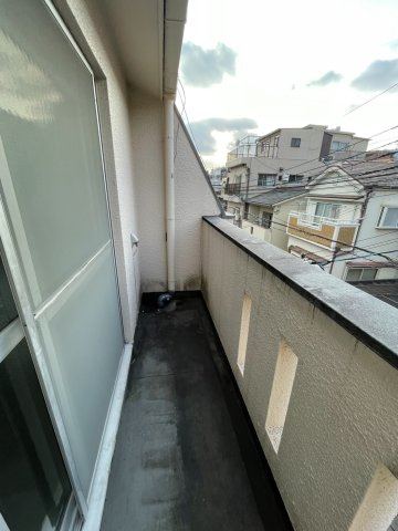喜多ハイツのバルコニー