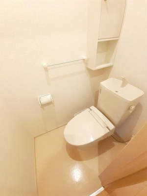 【トイレ】 | ミドルＡ | 清潔感のあるトイレです