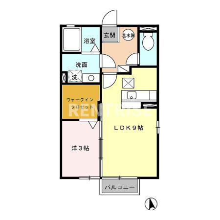 サニーコート Ｂの間取り