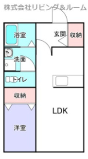 【間取り】 | ソレーユ三笠