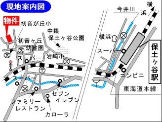 ソレイユ藤塚町の地図|案内図