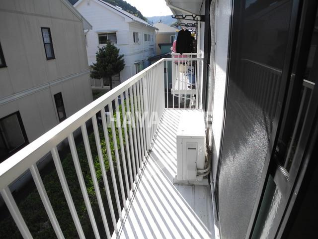 プレジール泉　Ｂ棟のバルコニー|※同物件反転タイプの写真でございます※現況を優先します※