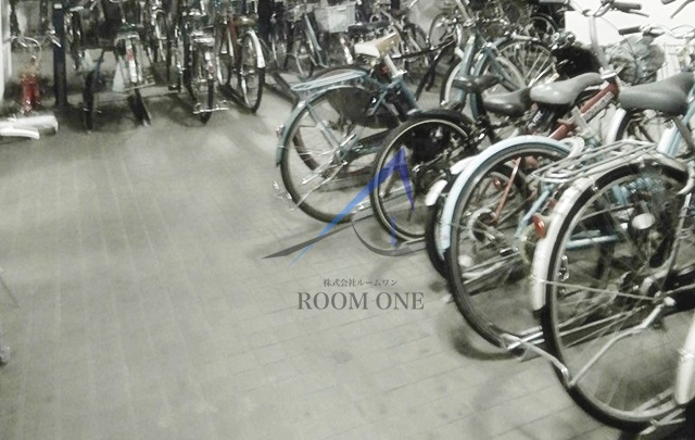 トリニティー芝浦のその他共用部分|駐輪場です。