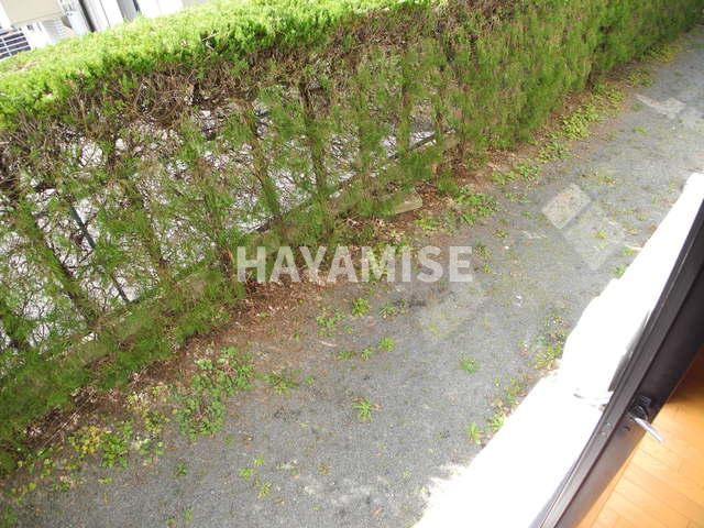 プレジール泉　Ｂ棟の庭|※同物件別部屋（左右反転タイプ）のお部屋です※