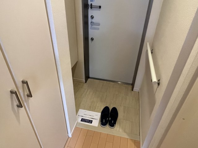 ハックベリーハウスの玄関