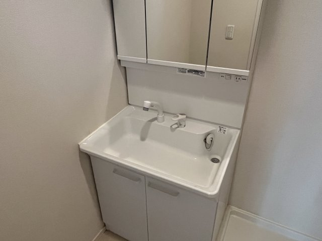 ハックベリーハウスの洗面所