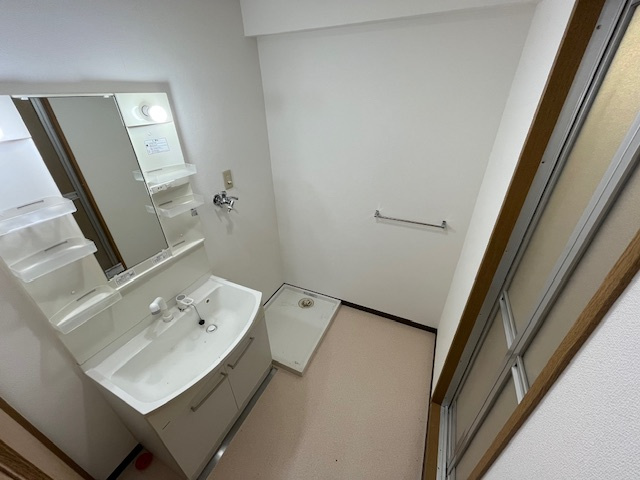 ライブコート泉北の独立洗面台