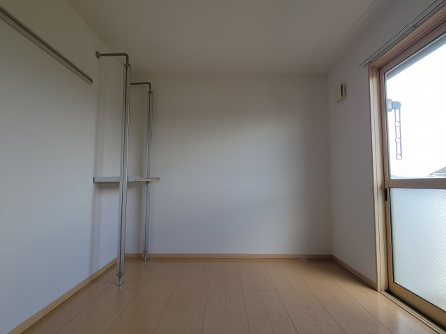 ヒルグレイスB棟の寝室