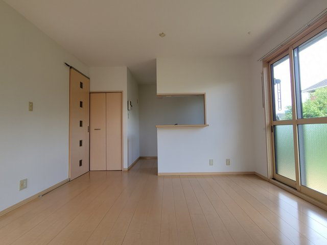 ヒルグレイスB棟の居間・リビング