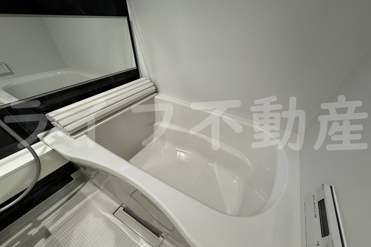 コージーハイムの浴室|ゆったり過ごせるお風呂です