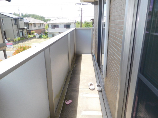 柚垣様戸建借家Ⅲ　Ｃのバルコニー