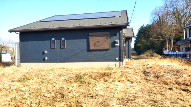 東松山市上野本　未入居住宅（平屋建て）太陽光システム搭載の発電・温水設備