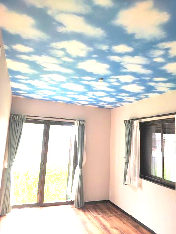 東松山市上野本　未入居住宅（平屋建て）太陽光システム搭載の洋室