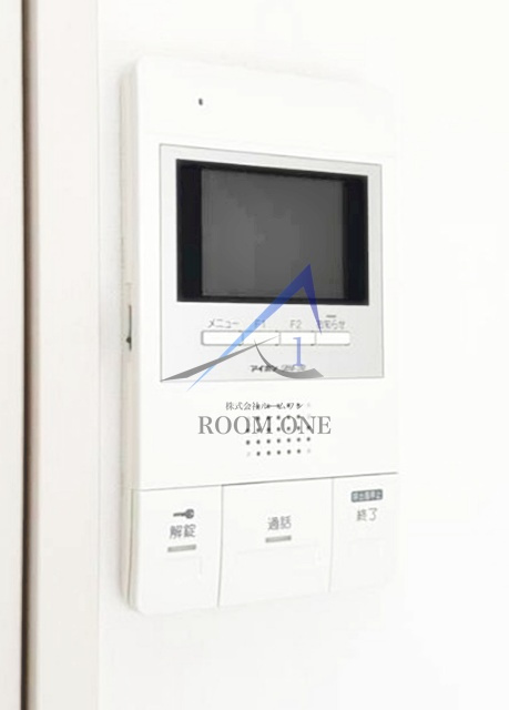 ミハス三ツ沢下町のセキュリティ|モニター付きインターホンです。