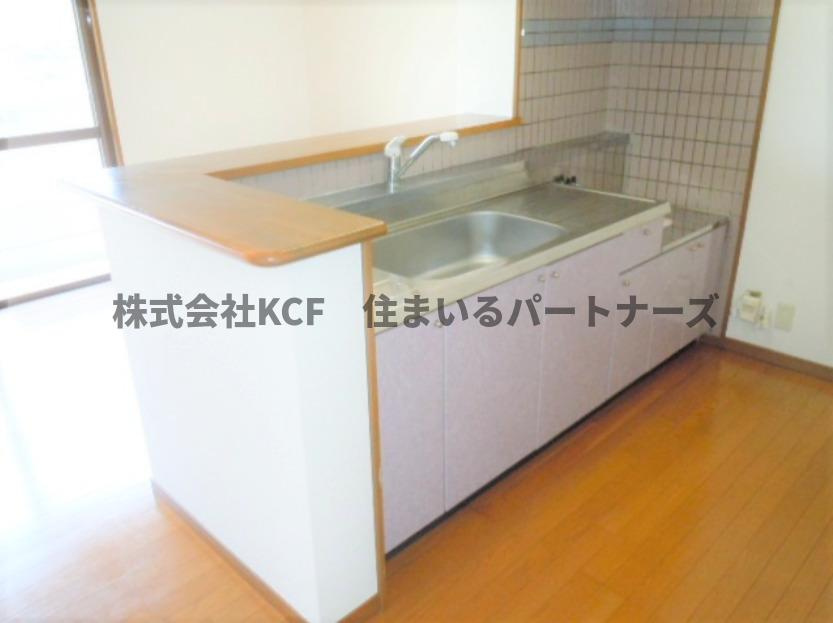 プレステージ百年公園のキッチン|使いやすいキッチンです