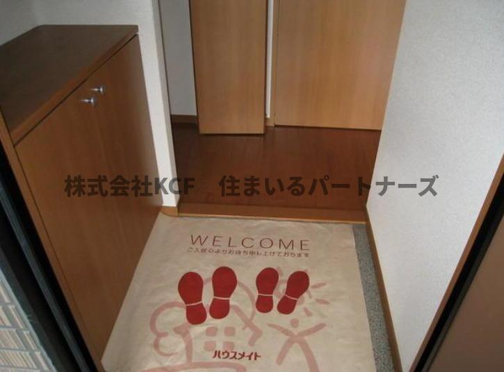 TSコートの玄関|きれいな玄関です