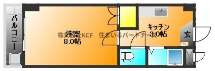 コーポラス大和の間取り