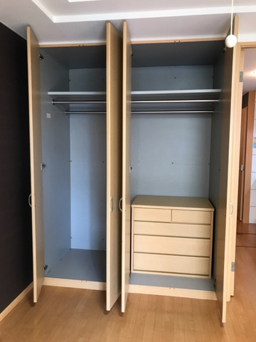 アムールハイムの収納|クローゼット