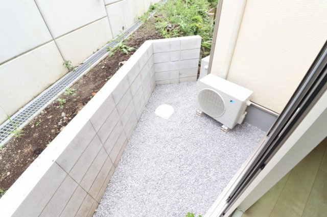 松見ヶ丘テラスのバルコニー