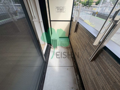 【バルコニー】 | ネオ・ブライト君休 | 日当たりの良いバルコニーです！