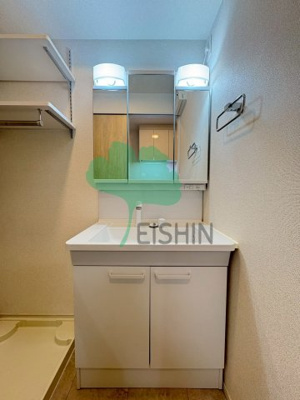 【洗面所】 | ネオ・ブライト君休 | シンプルで使いやすい洗面台です！