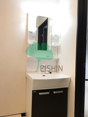 【洗面所】 | リテラ博多イースト3 | シンプルで使いやすい洗面台です！