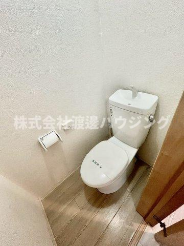 西立花町テラスハウスのトイレ
