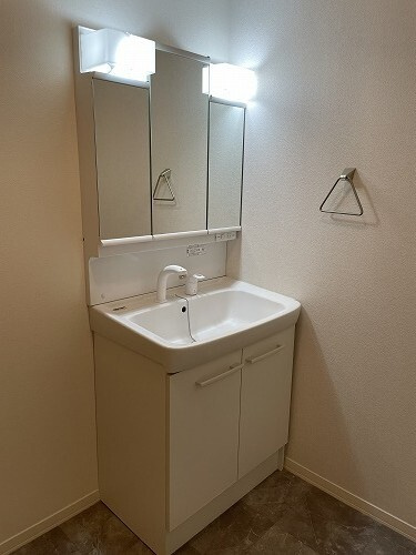 パーシモンの洗面所