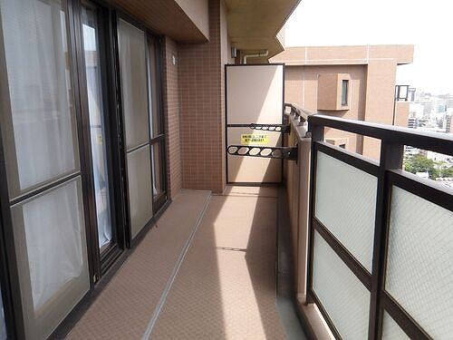 ライオンズマンション千葉グランドタワーのバルコニー|バルコニー　※2025年9月撮影