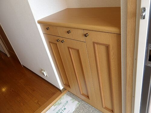 ライオンズマンション千葉グランドタワーの玄関|下駄箱(玄関)　※2025年9月撮影