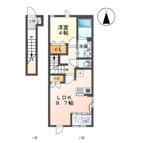 アリエスの間取り