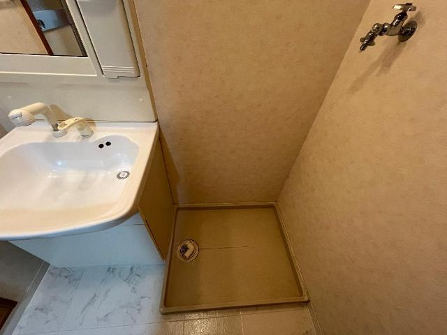 エクセレンス小森野の洗面所|室内洗濯機置き場