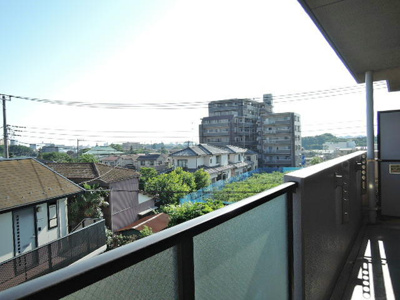 バルコニーからの景色