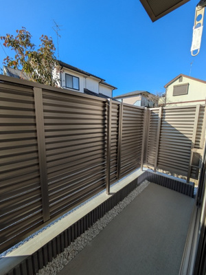 バルコニーです♪