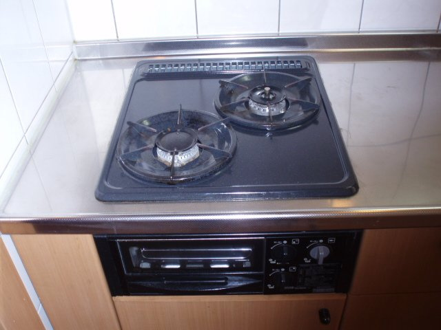 グリーンパークＤ棟のその他|２口コンロ